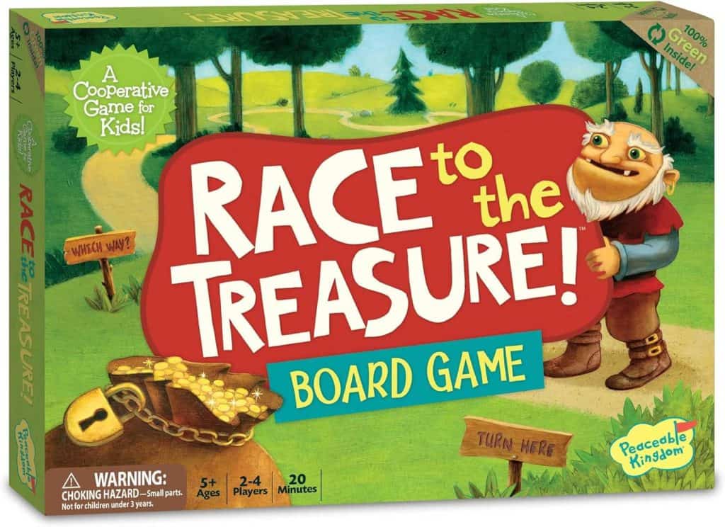 race to the treasure board game