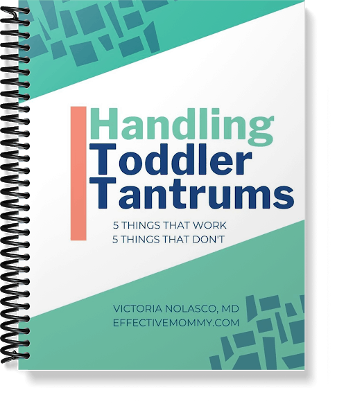 handling toddler tantrums